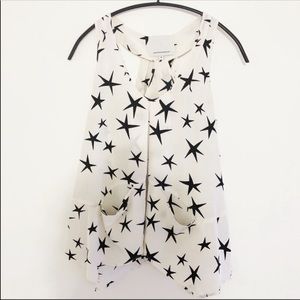 Madison Marcus Silk Star Blouse